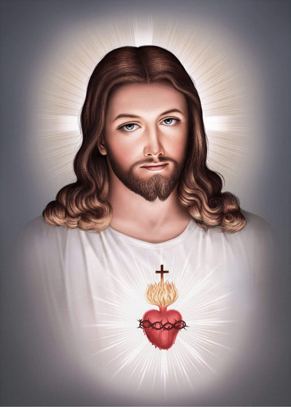 Living Words Wall Decor Sacred Heart of Jesus - JP21-C